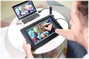 Tablet graficzny 15.6" XP-PEN Artist 15.6 Pro, z casem i USB HUB