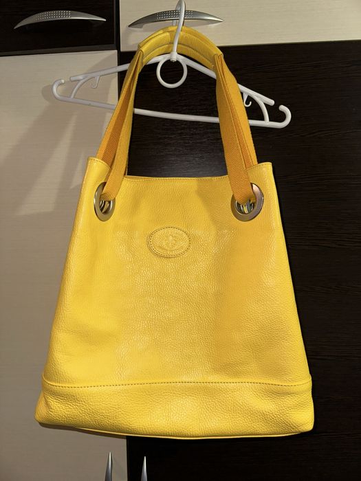 Жіноча велика шкіряна сумка