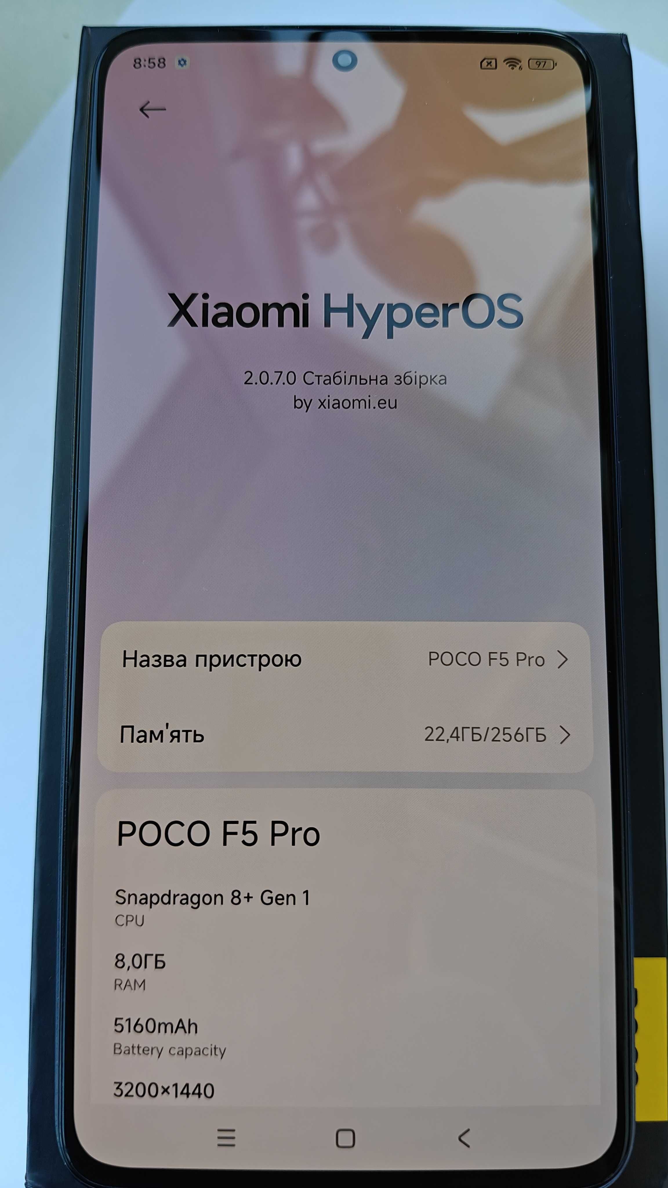 Poco F5 pro 5G 8/256 Global Version ідеальний
