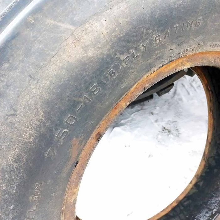 7.50/ R18 Vredestein б/у шини для трактора навантажувача 1шт | 2501495