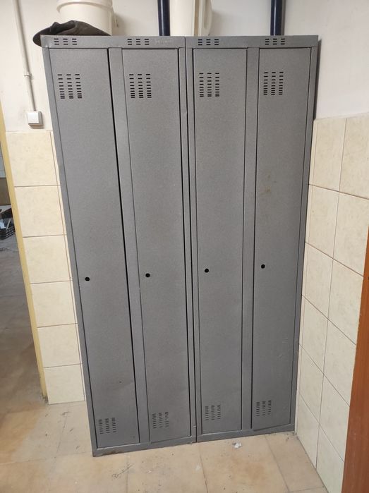 Szafka BHP metalowa podwójna