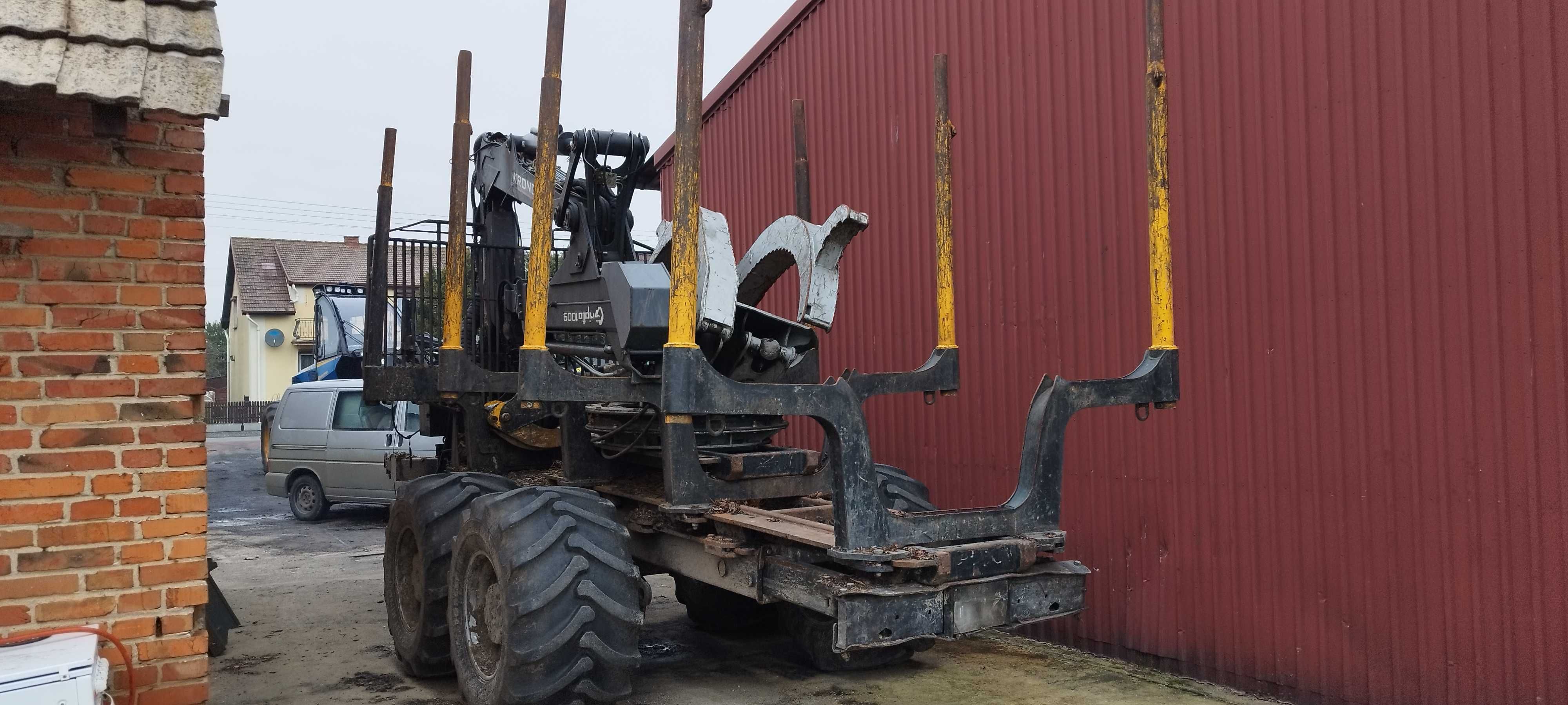 Przyczepa leśna KRONOS W140 nie forwarder