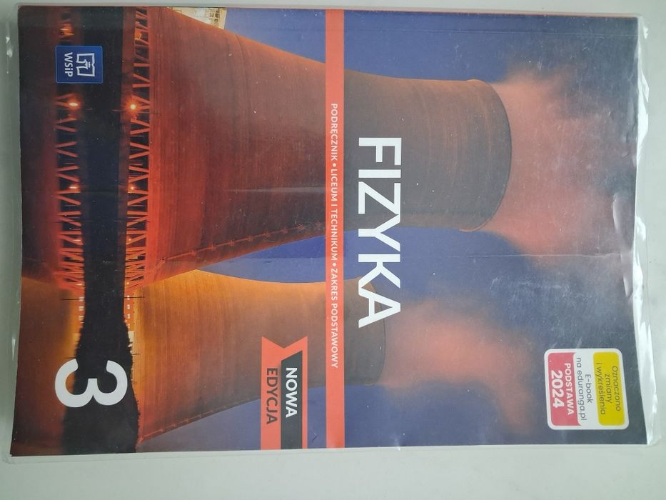 Fizyka klasa 3 Liceum w okładce.