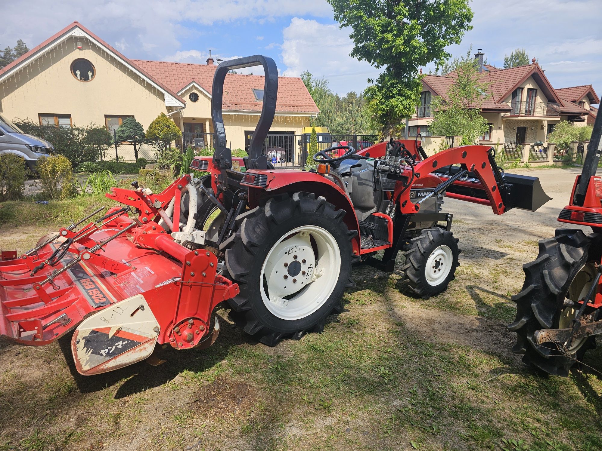 Traktortraktorek ciągnik ciągniczek ogrodowy Yanmar RS 27