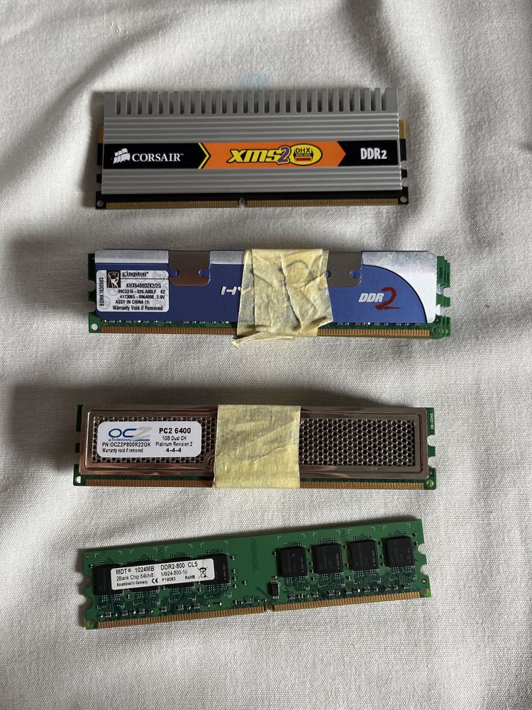 Moduły ddr2 kości pamięci 1GB