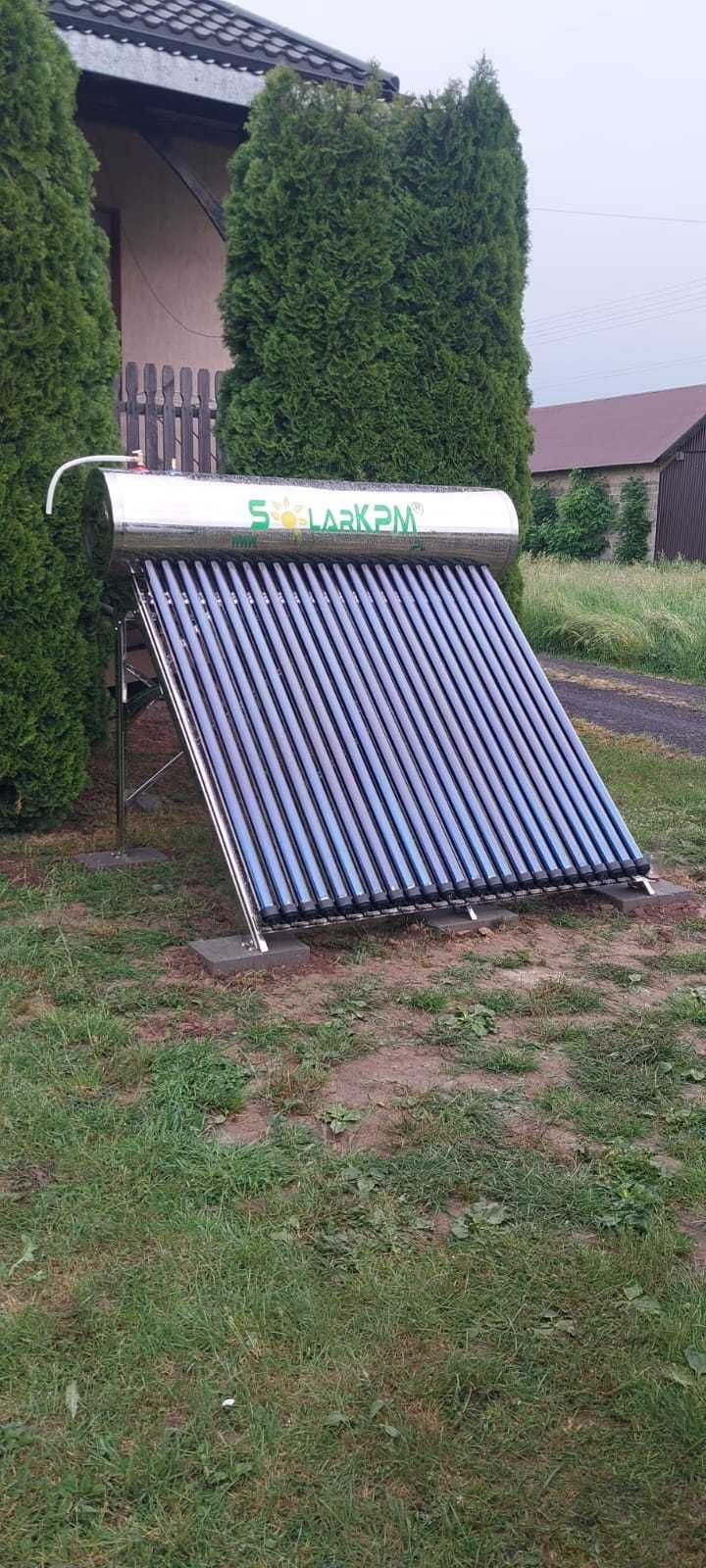 Kolektory Słoneczne Ciśnieniowe -STAL NIERDZEWNA-DOSTAWA-MONTAŻ !!!