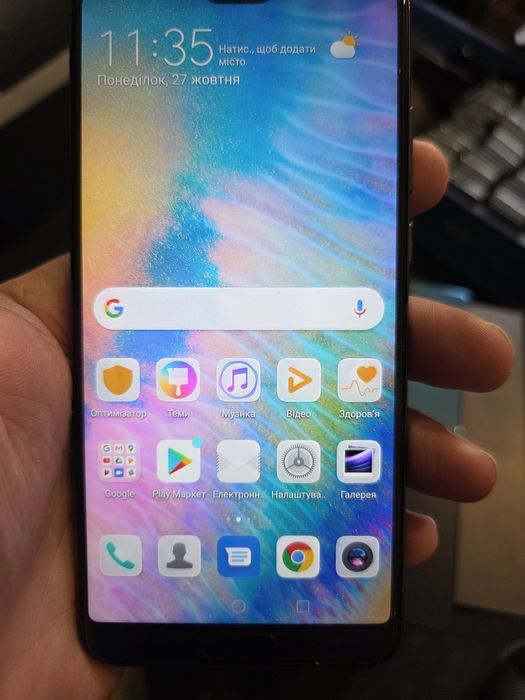 Huawei p20 4/128 зарядка кабель в комплекті