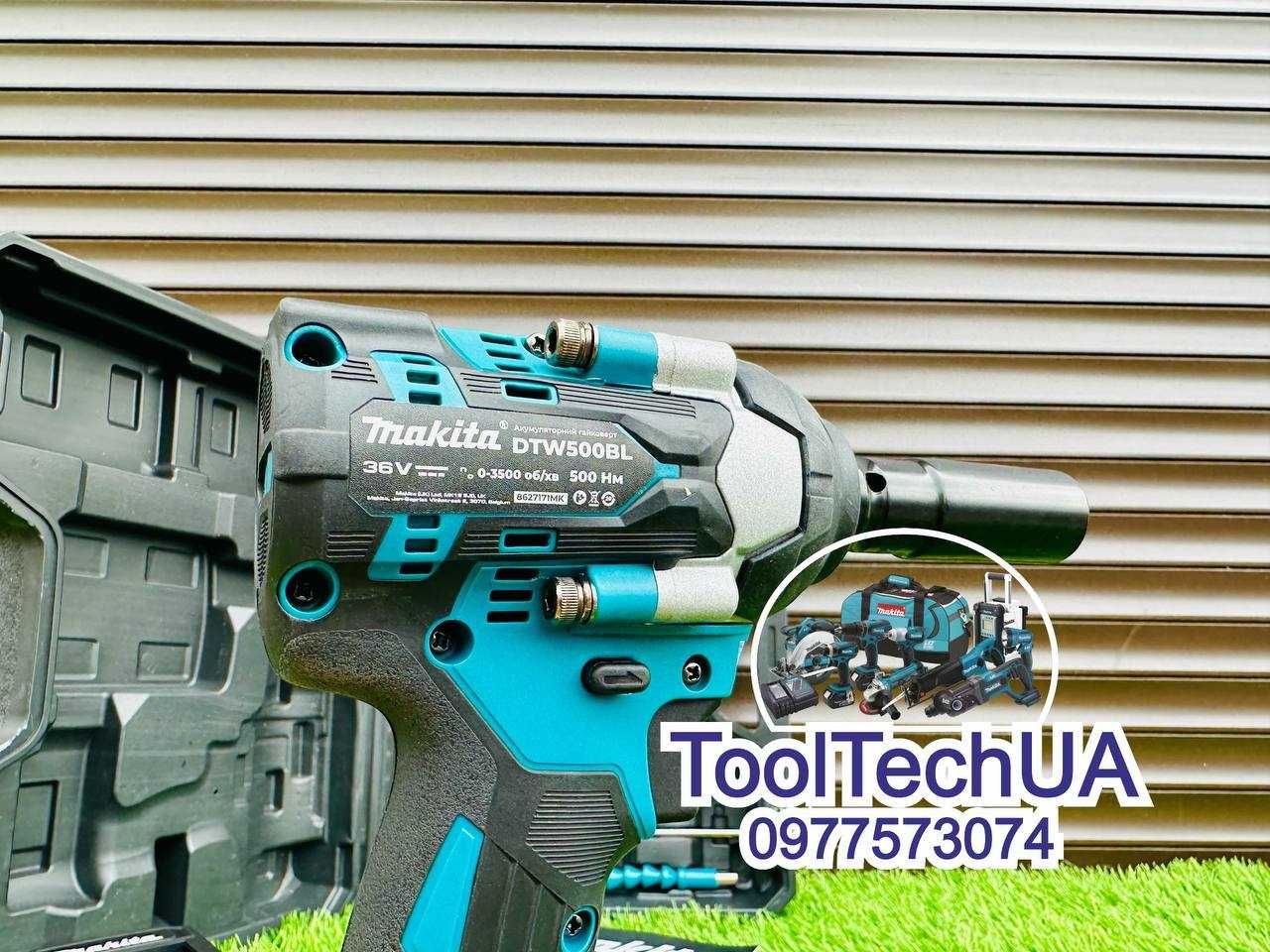 Гайковерт Makita DTW500 1АКБ 36В8А Акумуляторний З набором Інструменту