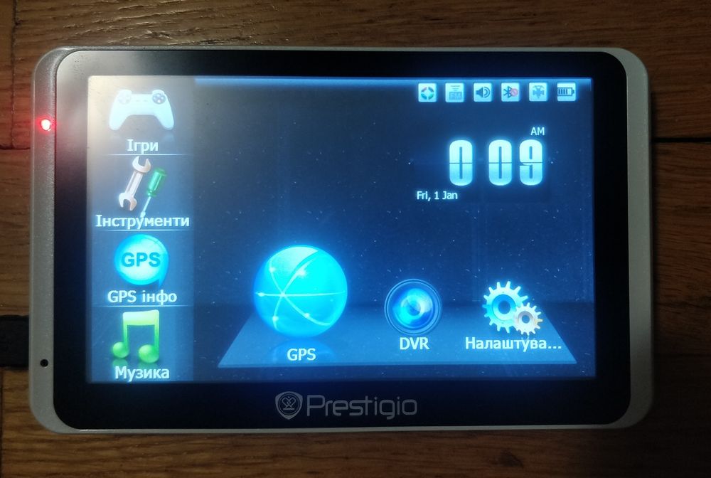 GPS навігатор Prestigio GeoVision з відеореєстратором