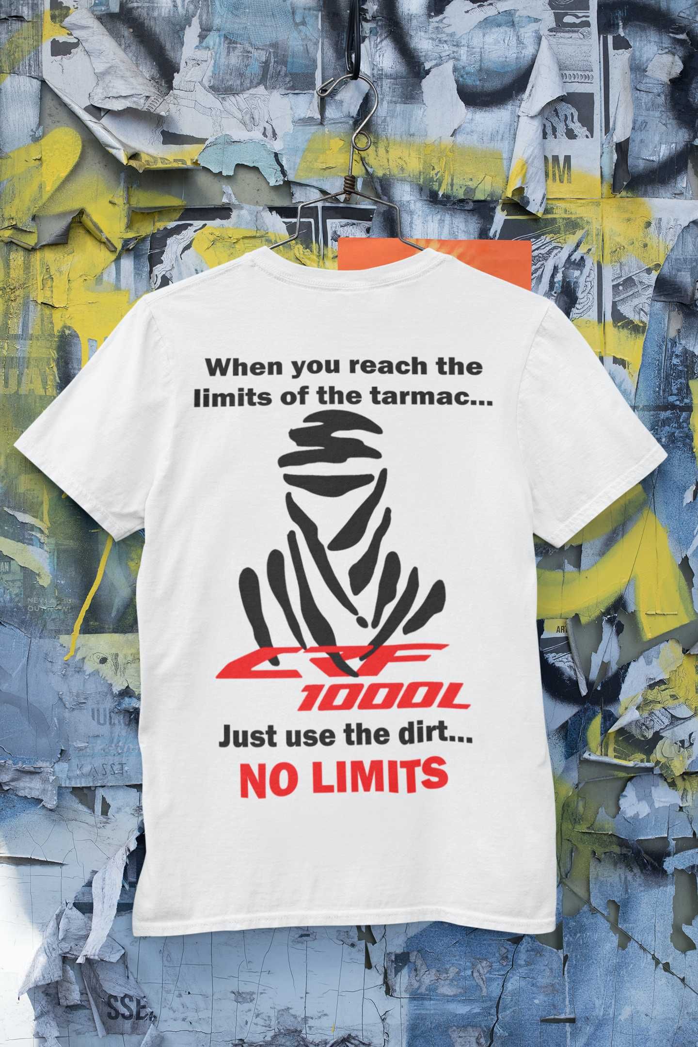 T-shirt Honda CRF 1000L No Limits