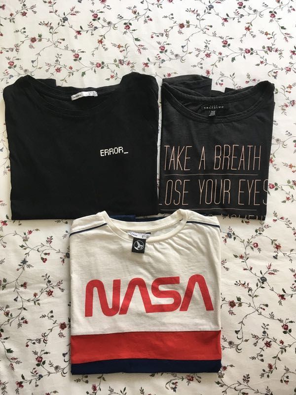 Pack 3 t-shirts em ótimo estado