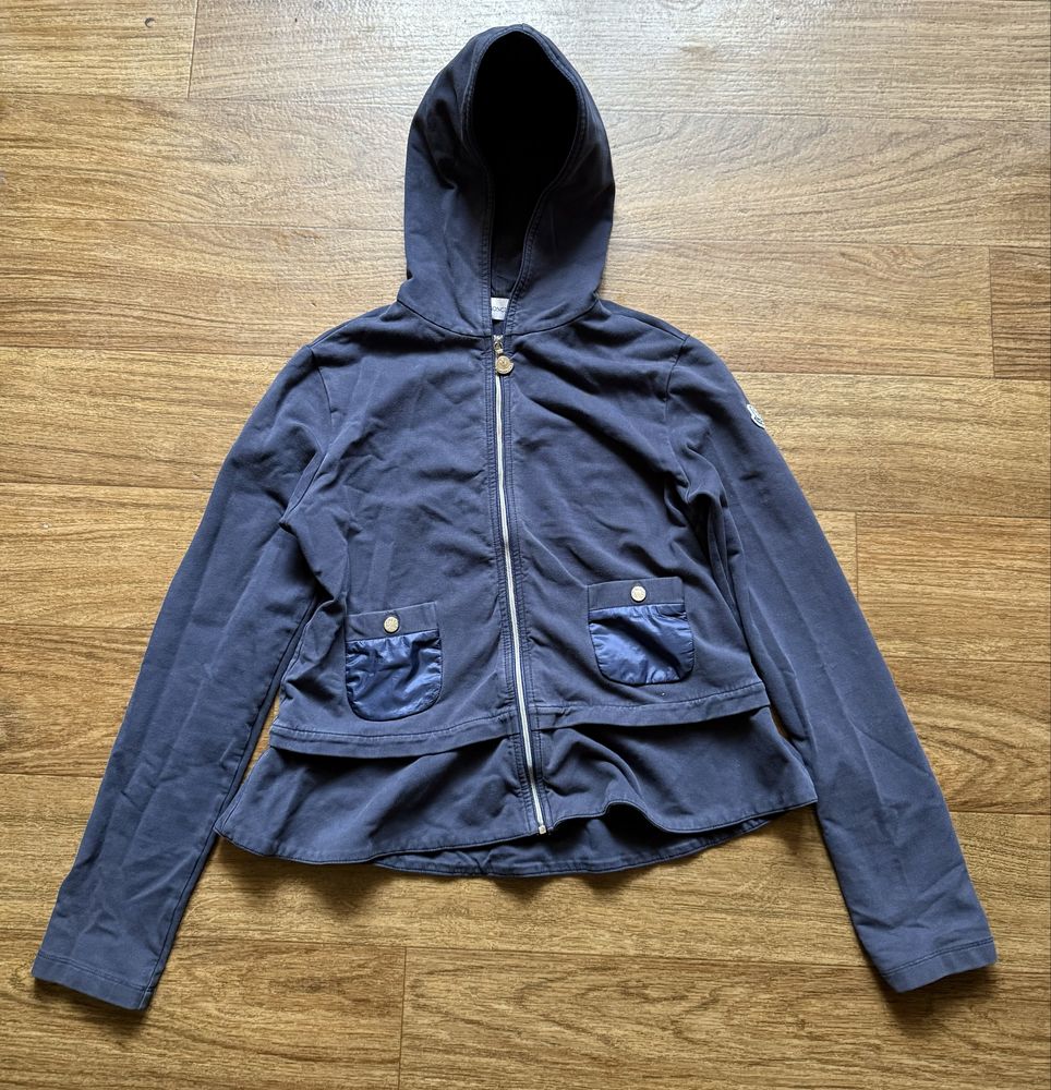ОРИГІНАЛ lampo Moncler монклер зіп худі зіпка кофта на замку монслер z