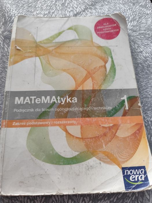 Matematyka 1 zakres podstawowy i rozszerzony