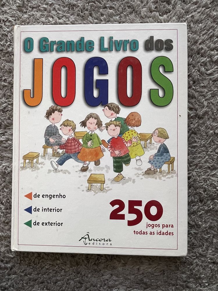 ‘O Grande Livro  dos Jogos’250 para todas as idades