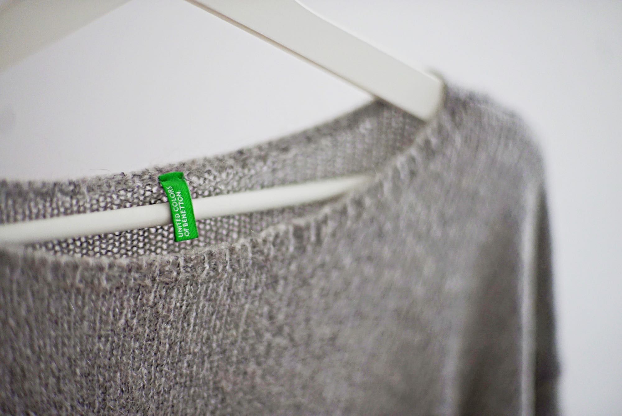 moherowy sweter, United Colors of Benetton
