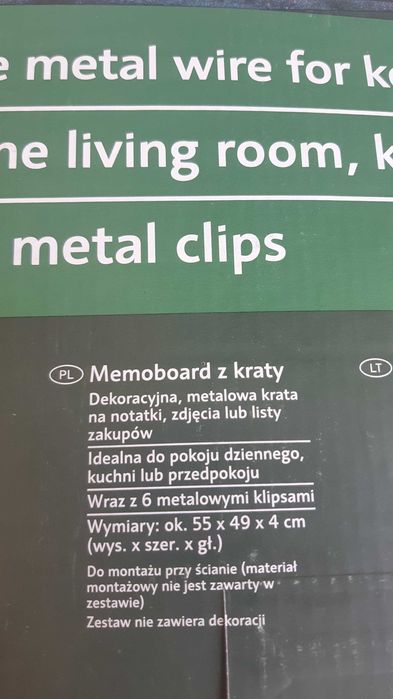 Dekoracja scienna do zdjęć