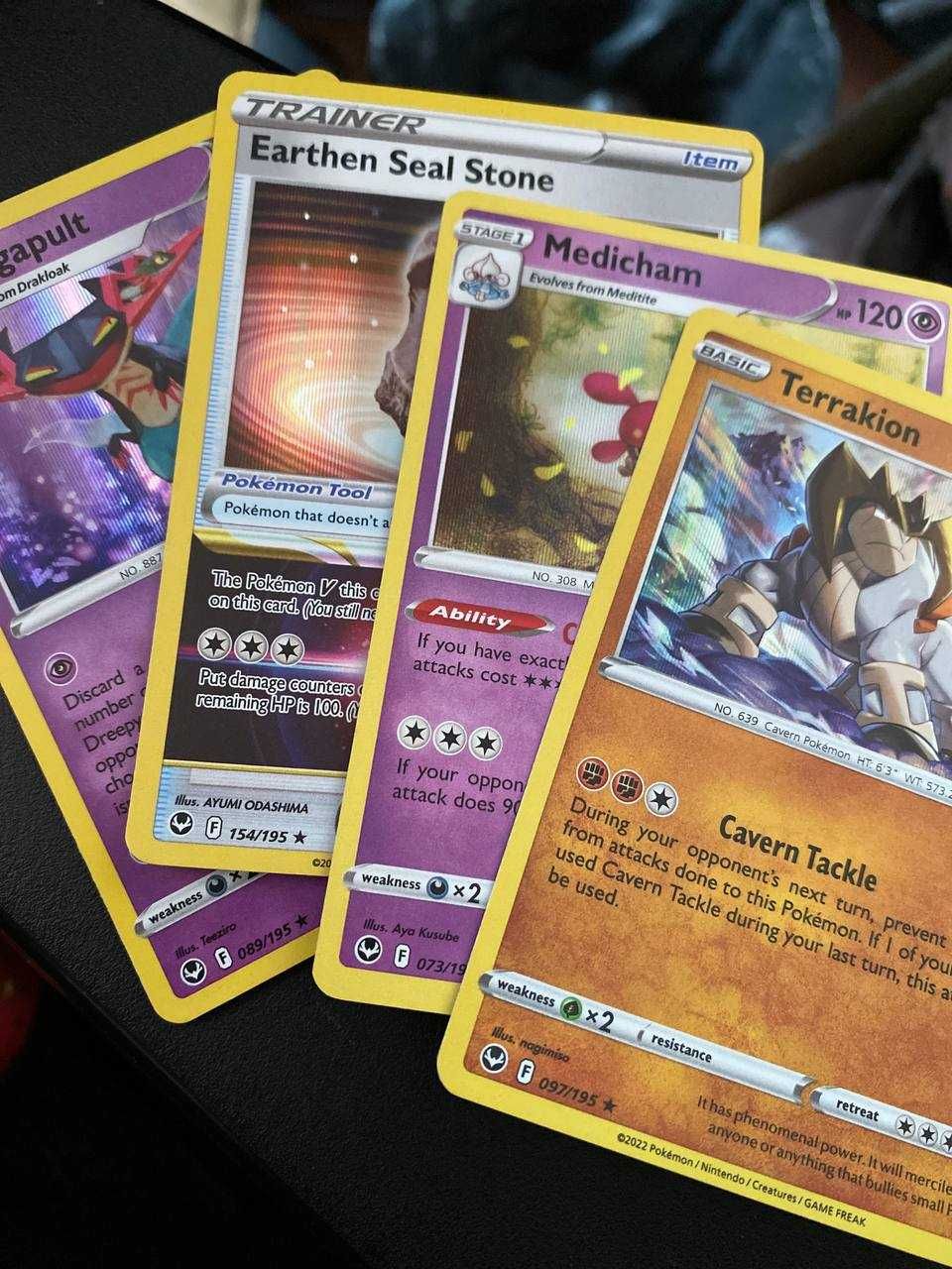 Karty pokemon TCG oryginalne 30 kart holo/rev holo