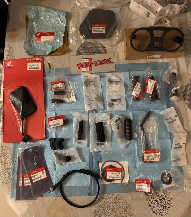 Honda nsr 50 - peças, parafusos e borrachas originais