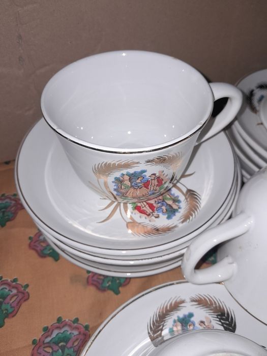 Conjunto de chá francês