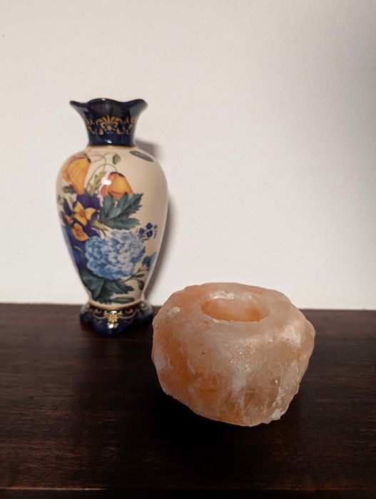 Suporte para velas de Sal dos Himalais