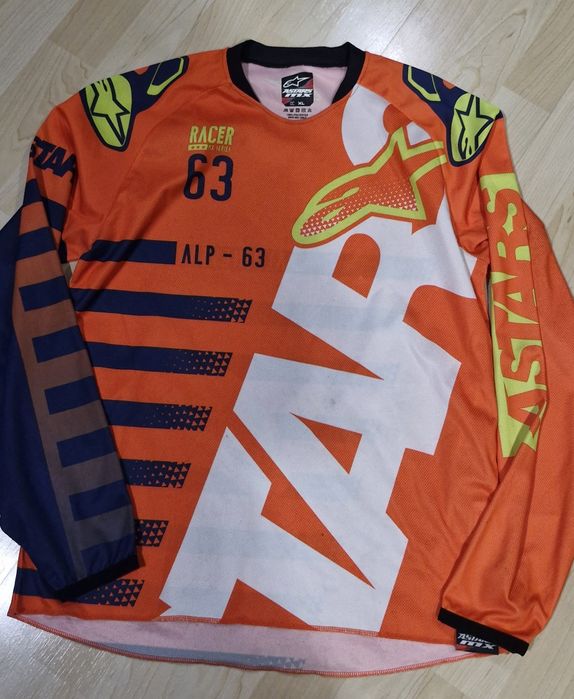 Koszulka, bluza cross enduro Alpinestar dziecięca  XL