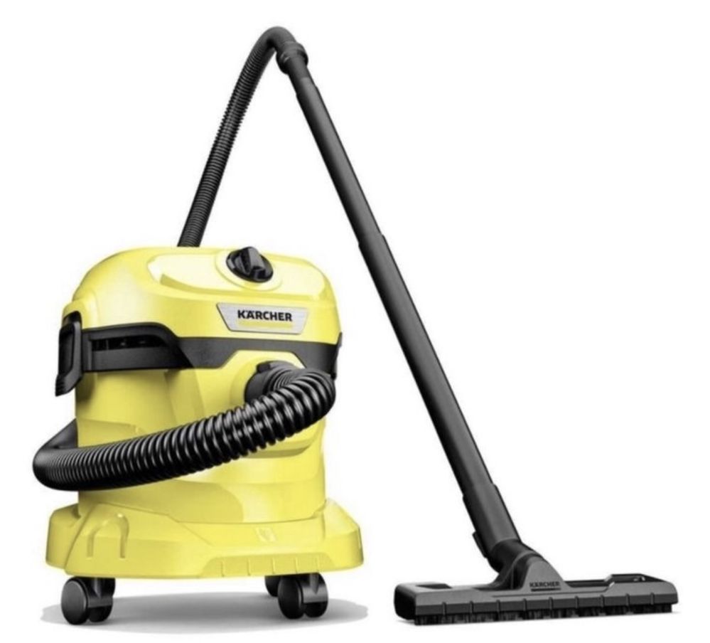 Karcher WD 2 Plus нове покоління 2025 пилосос на сахо та мокро пылесос