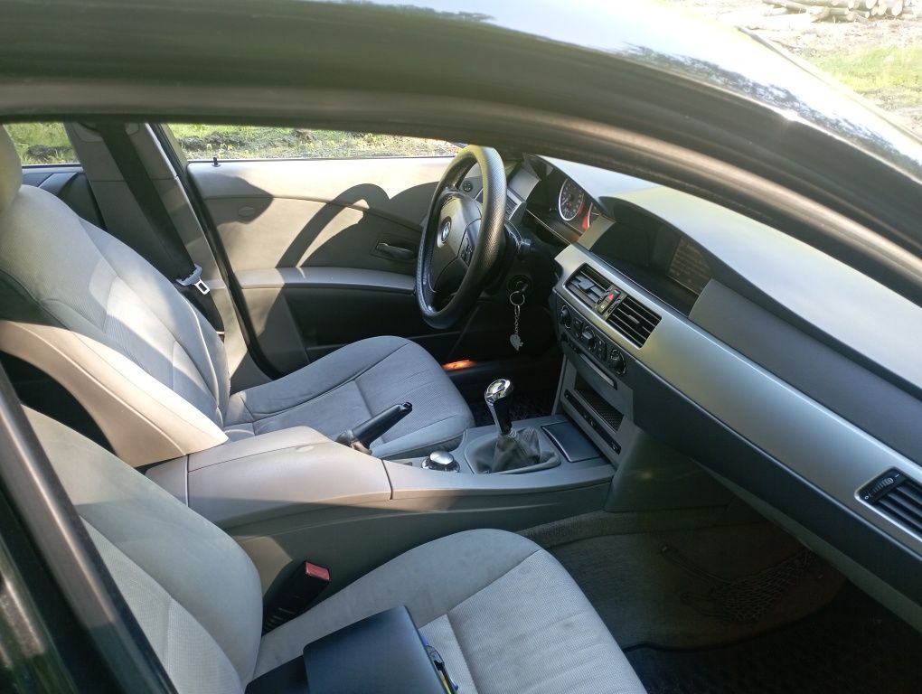 BMW e 60,3.0 diesel,m57,2004 r,manual
