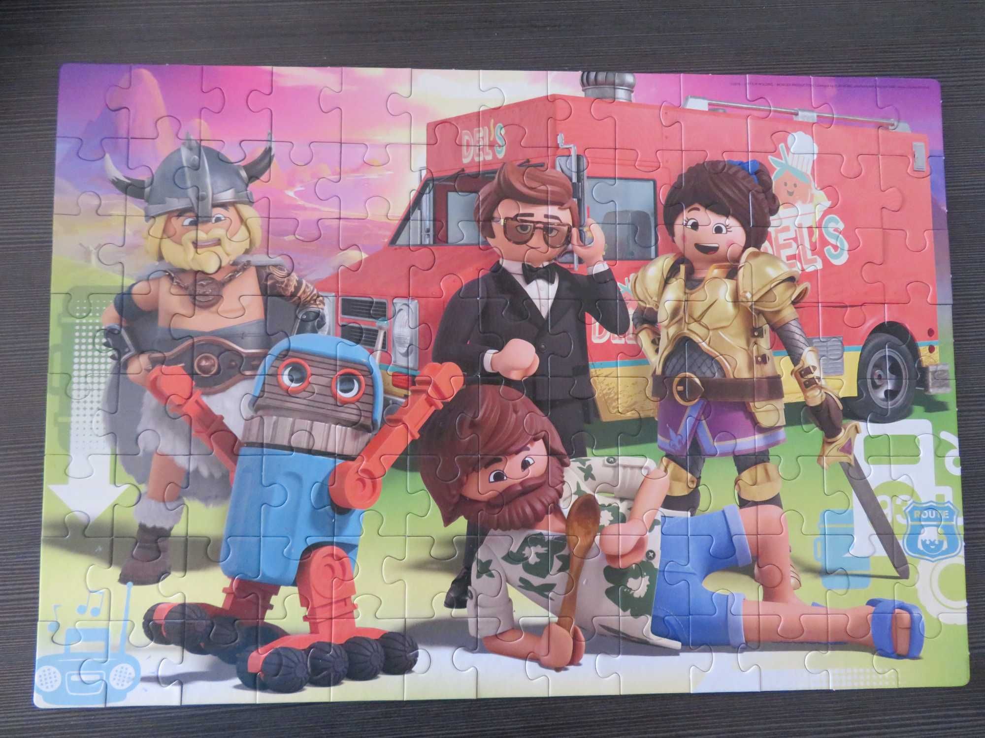 Puzzle, układanka Playmobil, 104 elementy