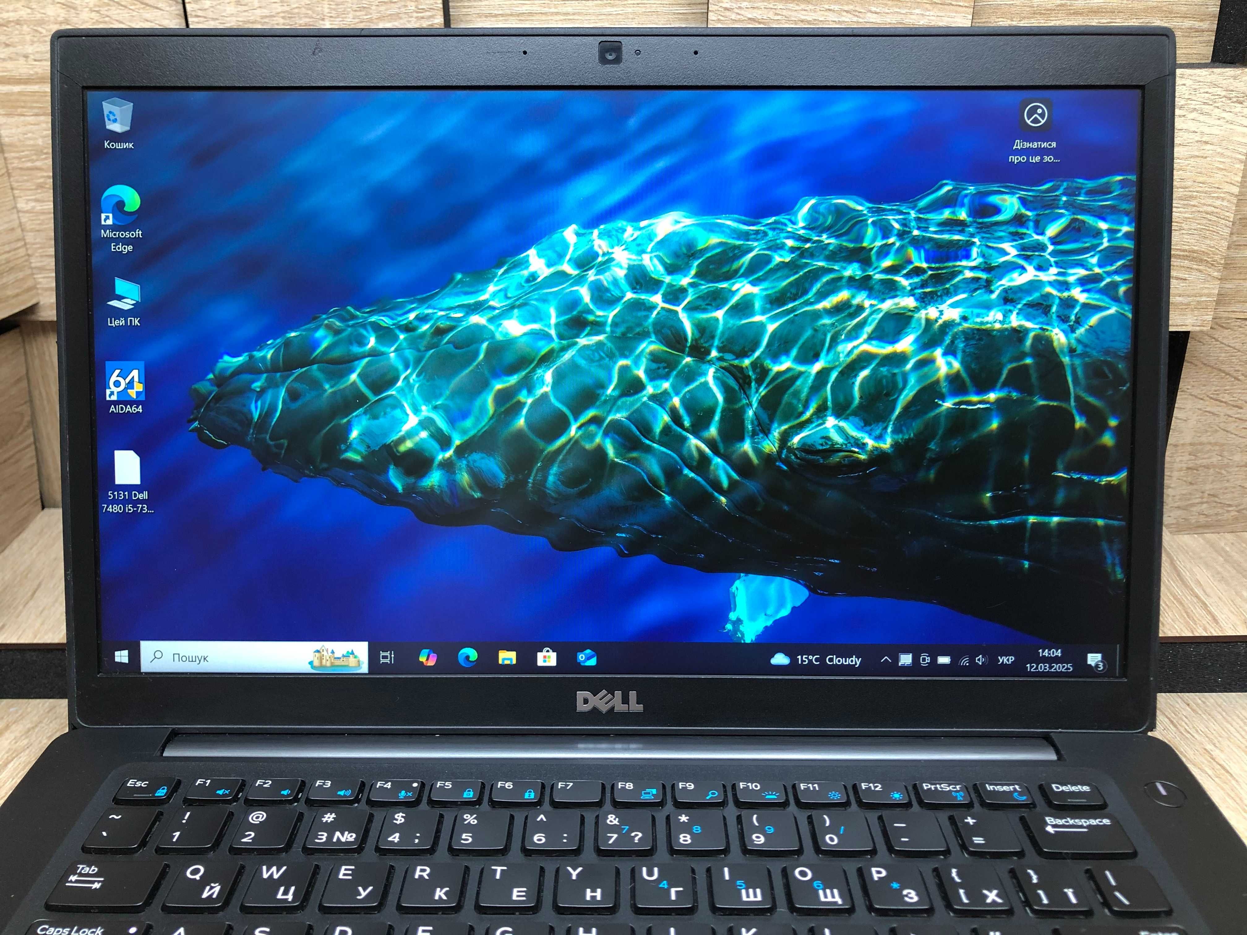 №5131 Ноутбук Dell Latitude 7480 14" FHD IPS/i5-7300U/SSD256Gb/8Gb