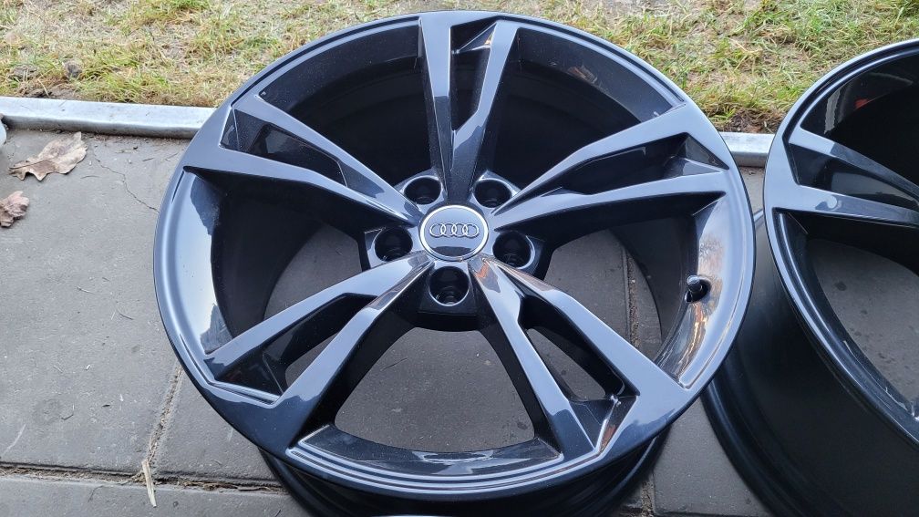 18"  Audi S-line A5  5x112 8,5j et29  czarne Idealne A4 A6 Allroad