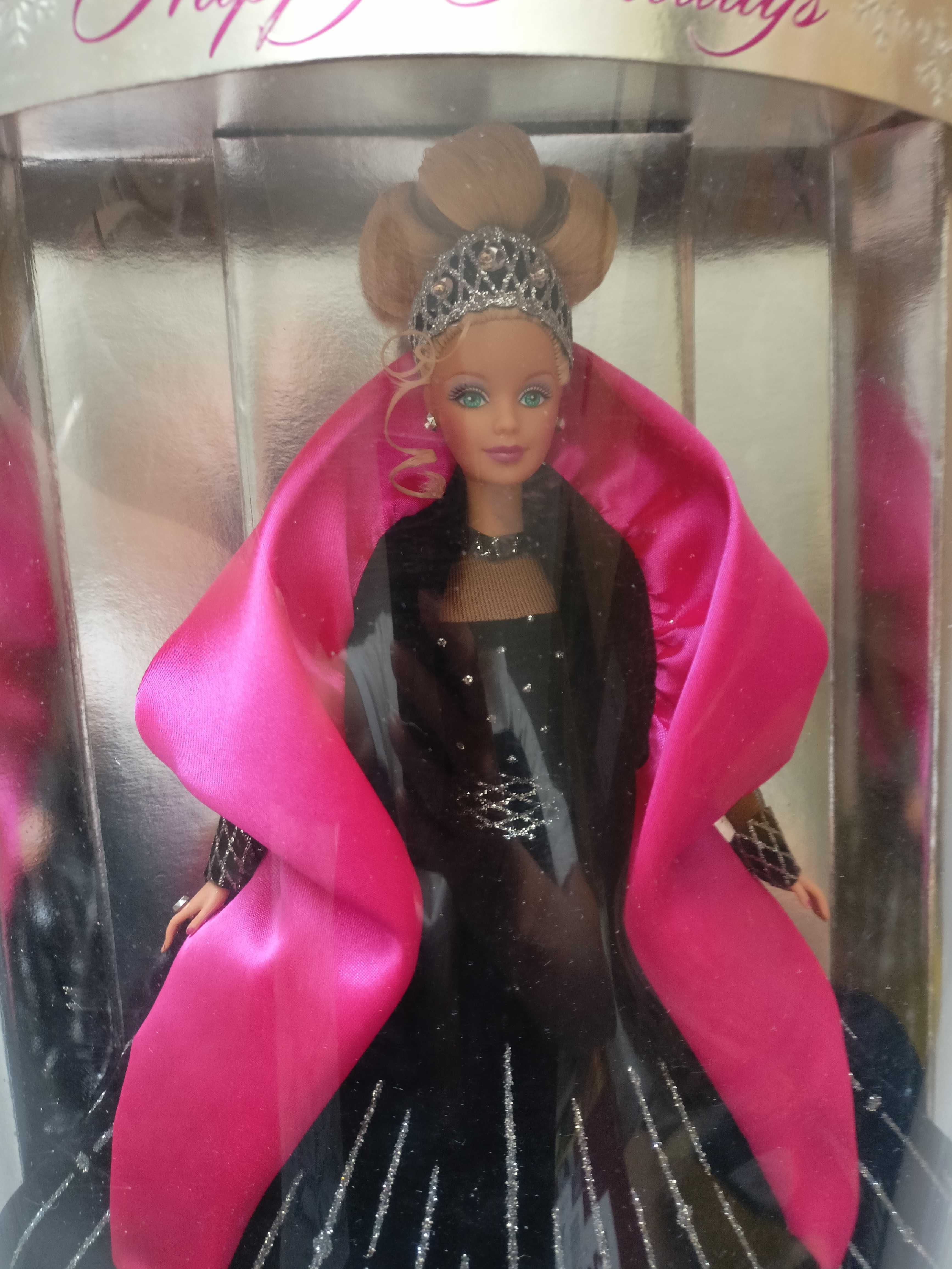 Lalka Barbie Happy Holidays z 1998 r. Mattel Mackie face