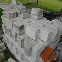 Cegły, pustaki nieużywane i z rozbiórki