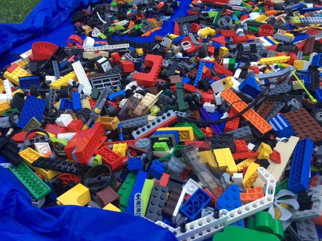 Mix Klocków LEGO 5 KG + mata-torba