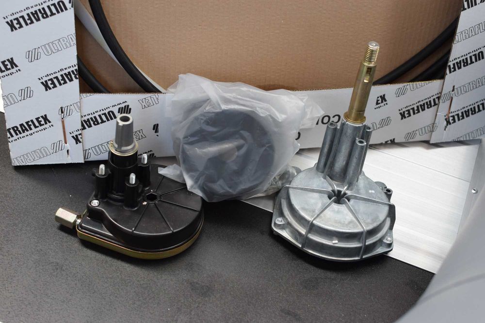 Direção mecânica ou hidraulicas para barcos