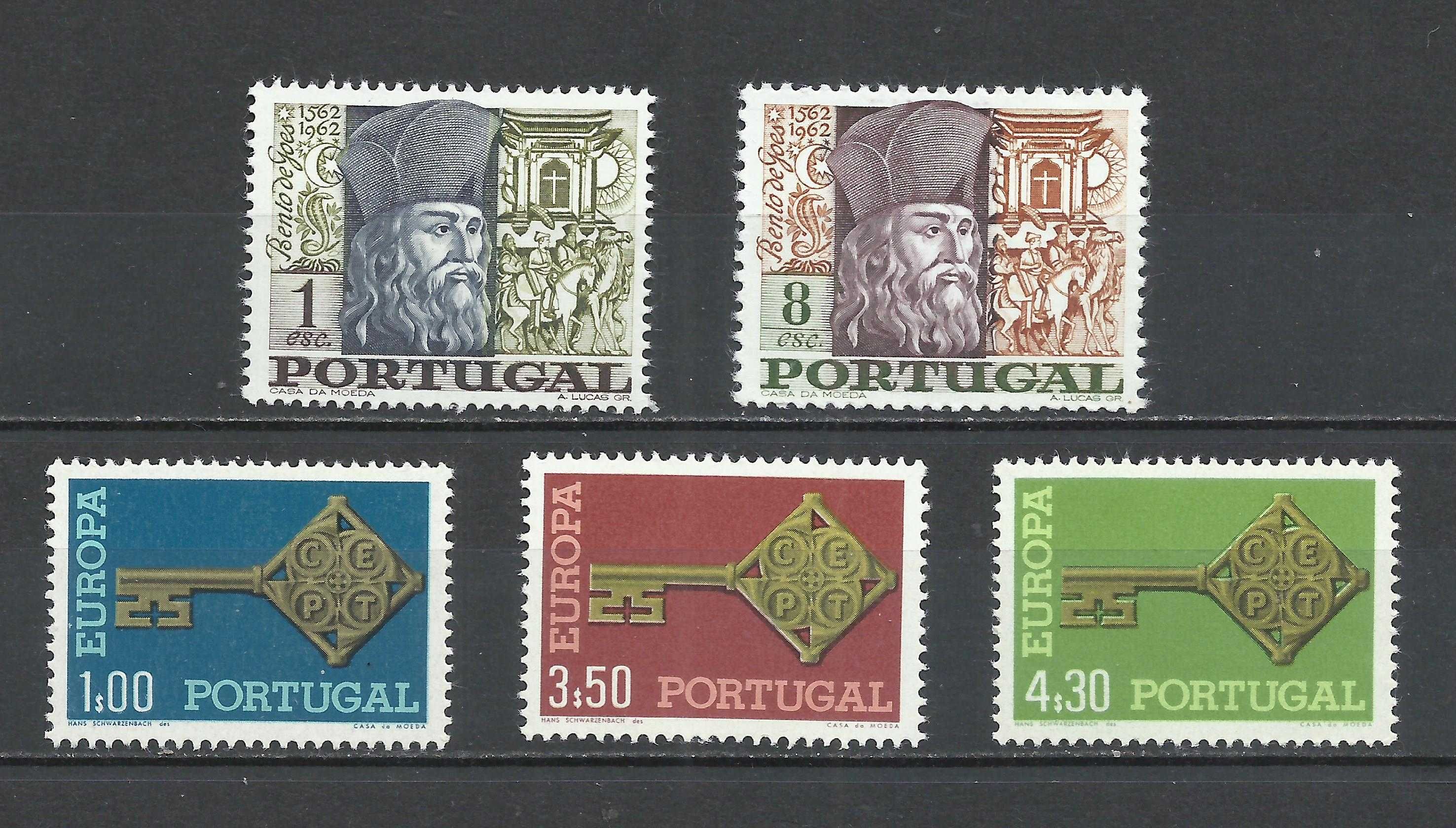 Selos portugueses – Ano completo, 1968 – Como novos S/charneira