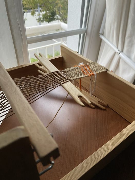 Tear de tecelagem para aprendizagem