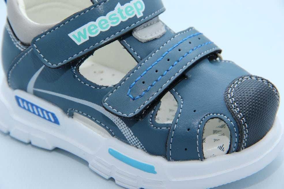 Нові босоніжки weestep s063 для хлопчика легкі.розміри:23,26