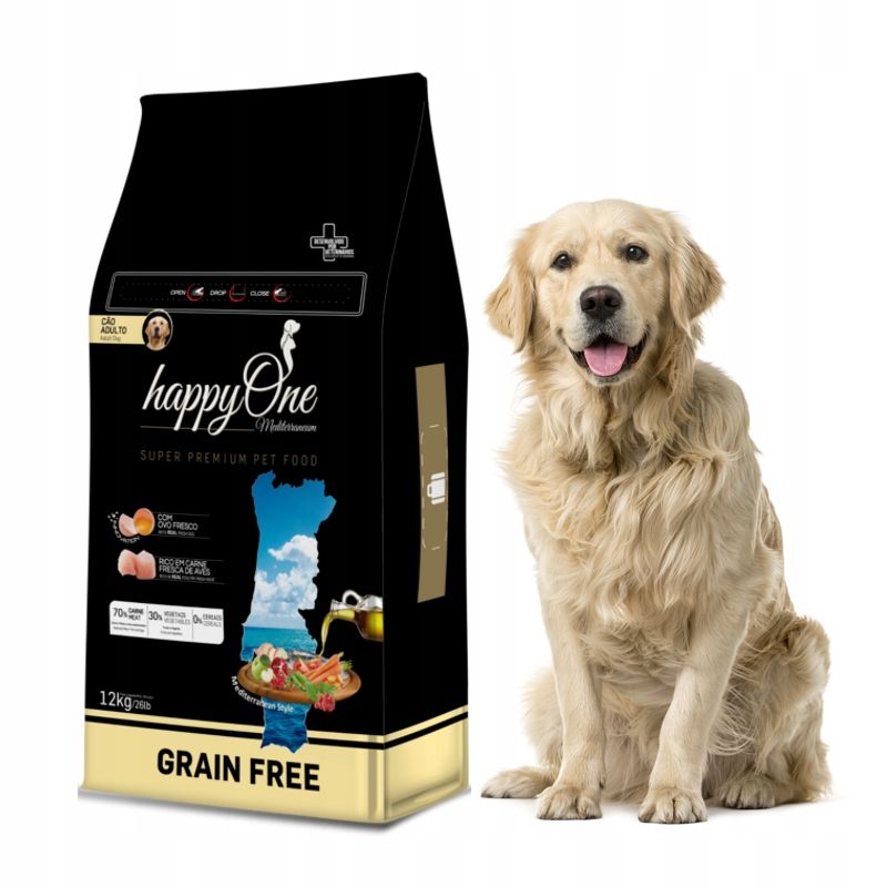 HappyOne Grain-Free Mediterraneum Adult dla psów d