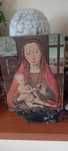 Stary oleodruk Madonna z Dzieciątkiem