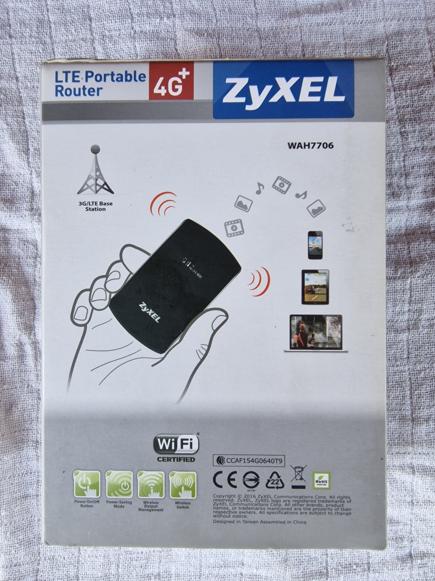 Modem Zyxel WAH7706 4G+