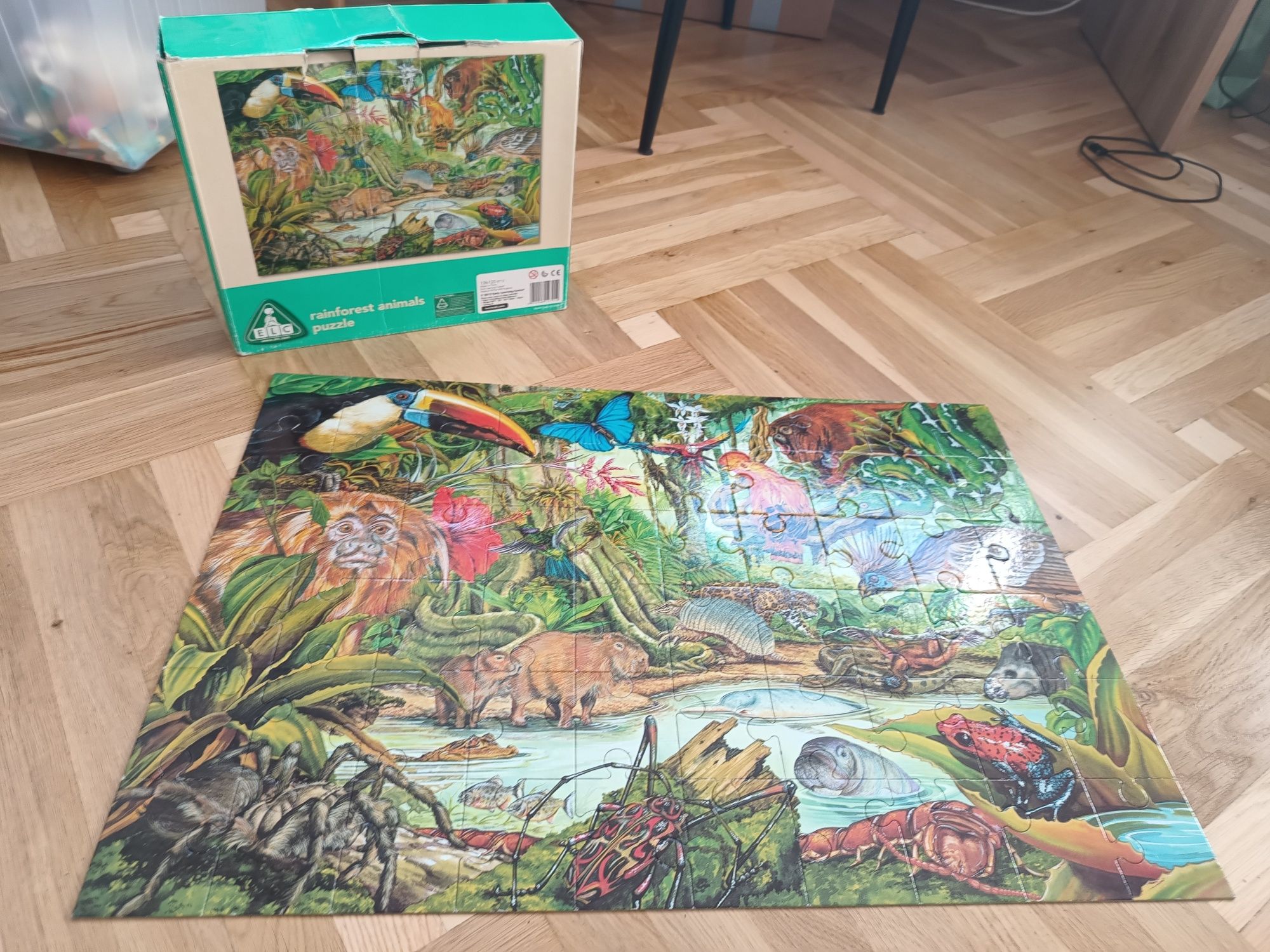 Puzzle amazońska dżungla