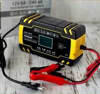 Зарядний пристрій зарядка зарядное устройство зарядне foxsur 8a 12 24v
