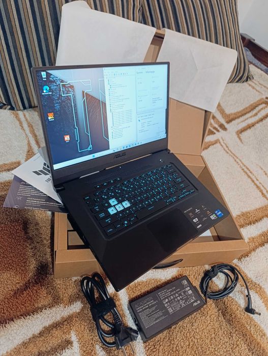 Asus Tuf 144Hz i7 11370h RTX 3060 6GB 16RAM 512 SSD