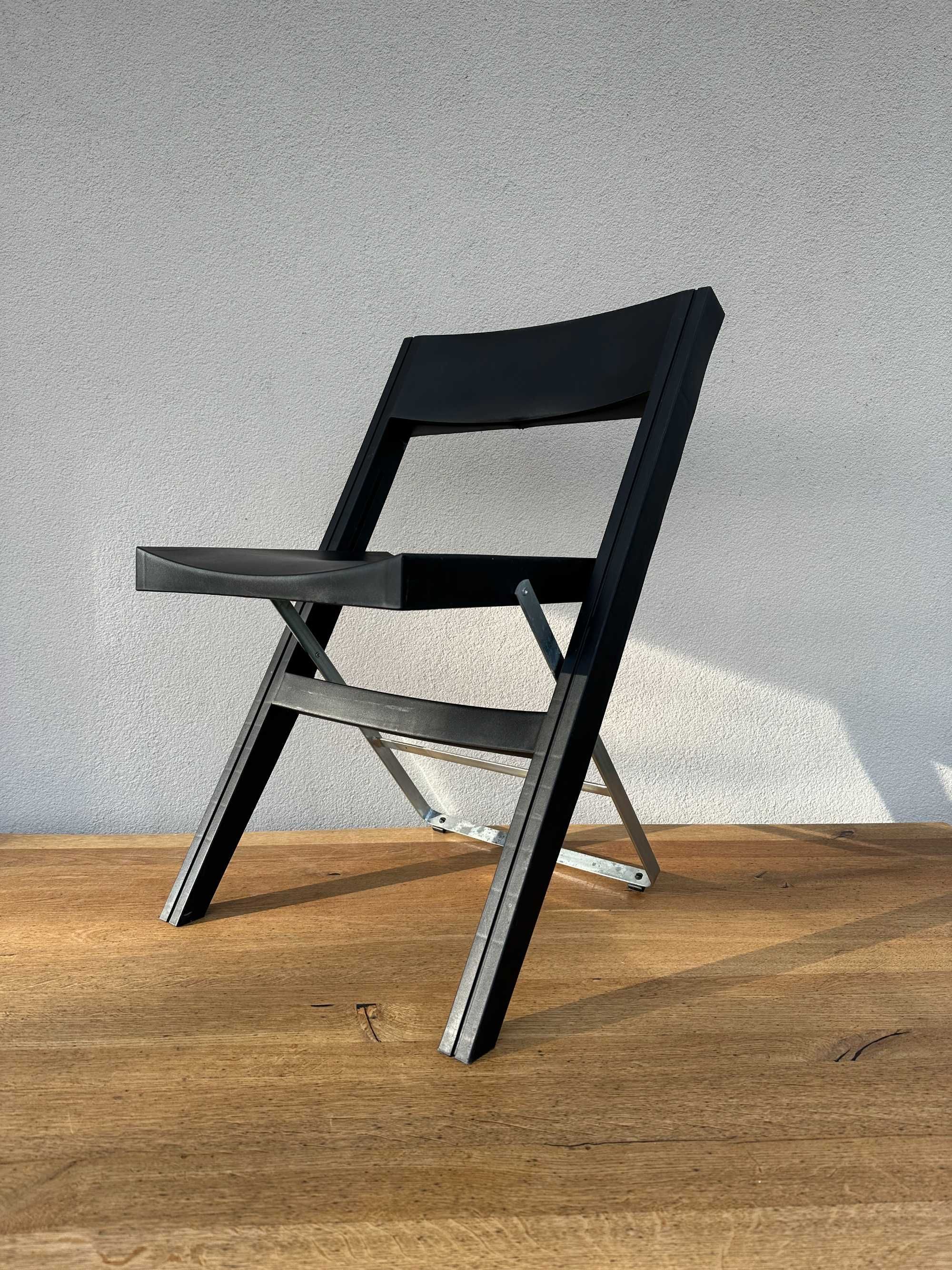 Vintage Ikea Sennik krzesła składane Design Studio Copenhagen 4 sztuki