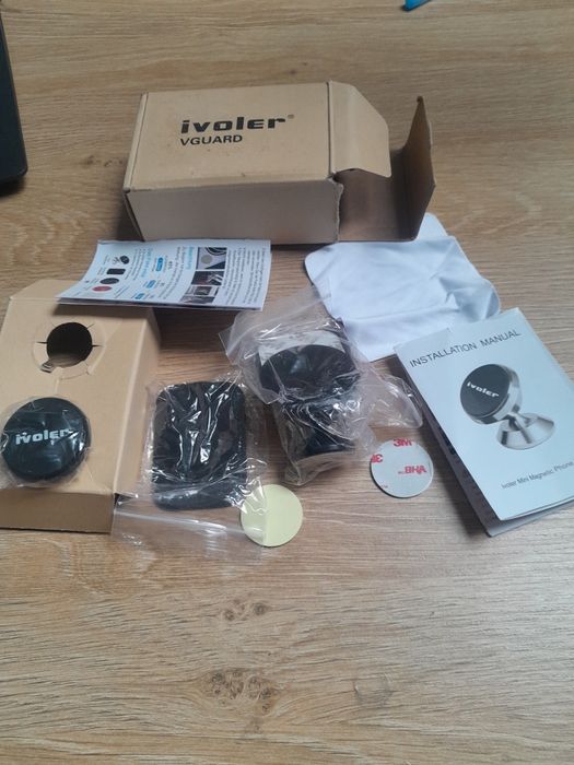 Ivoler zestaw 2 uchwytów magnetycznych na telefon do samochodu