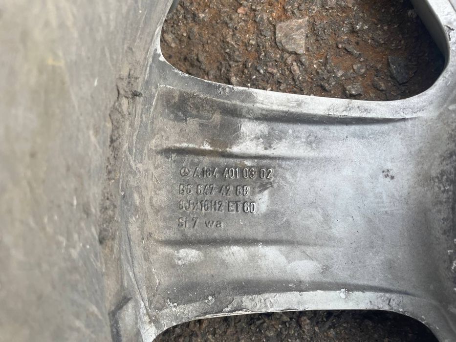 Комплект Дисков R18 Mercedes Ml W163 W164 Gl X164 Диски Р18 Разборка