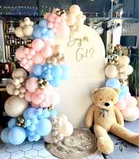 Dekoracja balonowa girlanda na urodziny roczek baby shower panieński