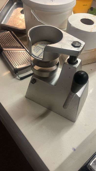 Molde para Hamburger industrial como novo sem uso