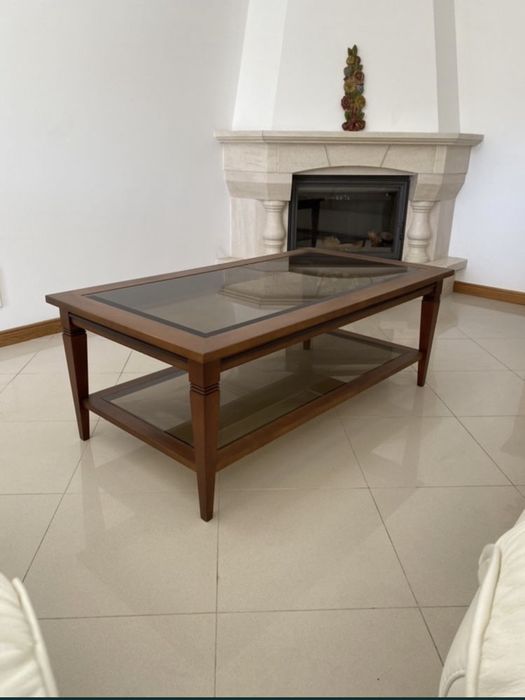 NOVO - Mesa rectângular de apoio de qualidade e moderna