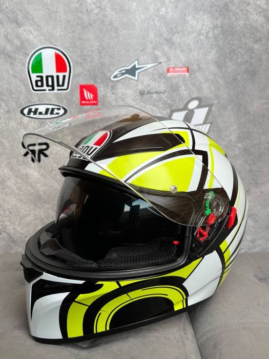 Мотошолом Agv K3 SV (Ls2 Mt Hjc Icon Shark Shoei Scorpion Xlite Ixs)